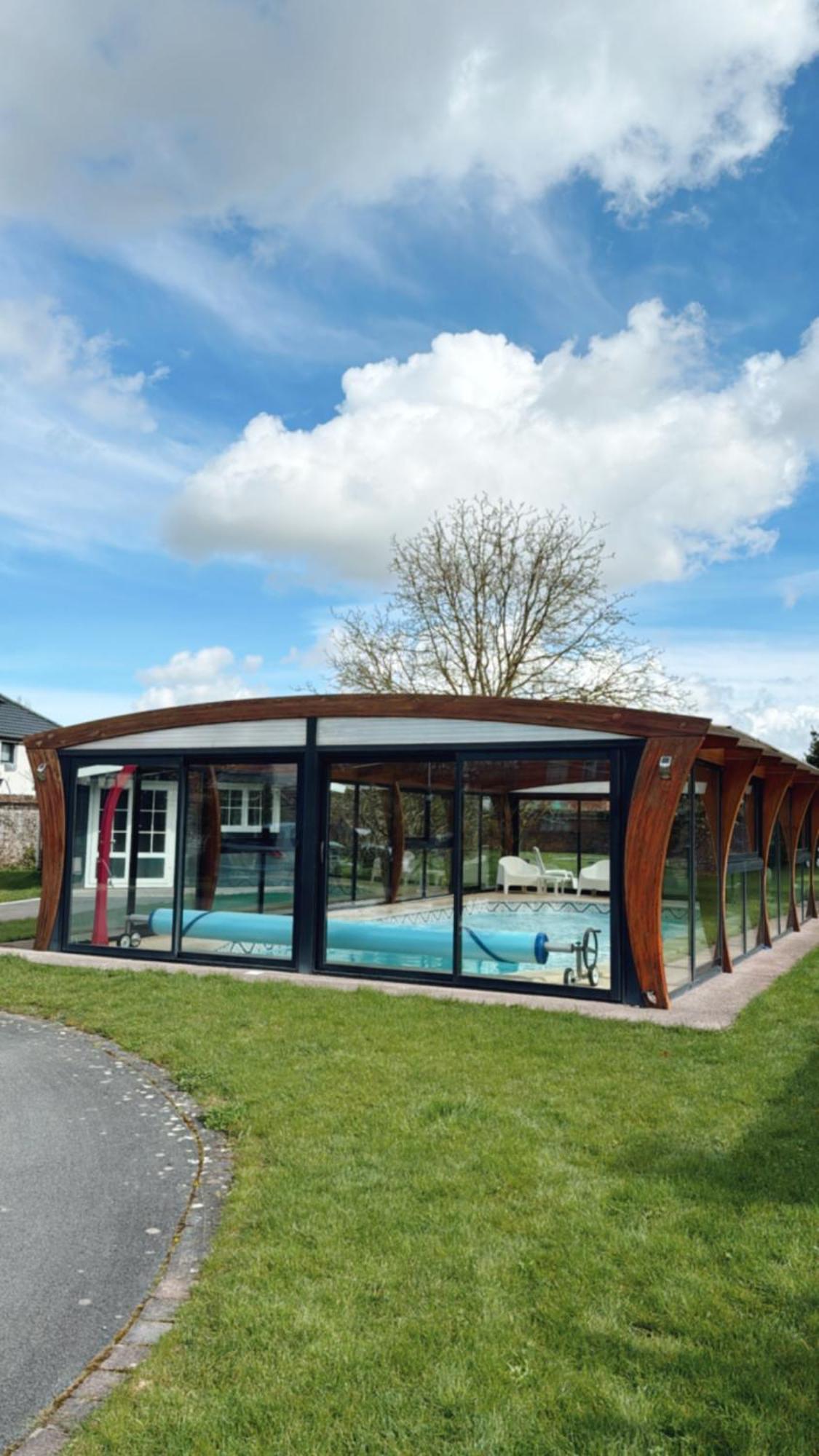 Gite Avec Piscine Lestrem ภายนอก รูปภาพ